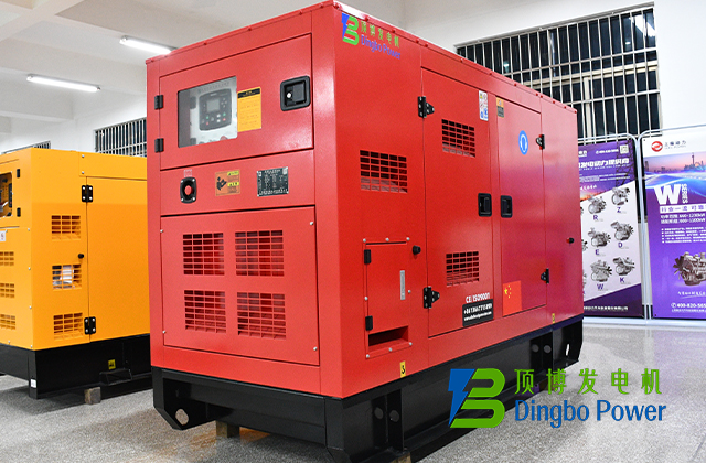 100kW靜音箱式柴油發電機組4